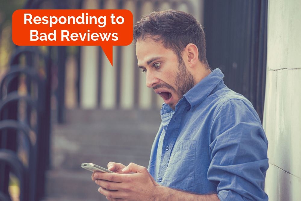 Responding to negative online reviews